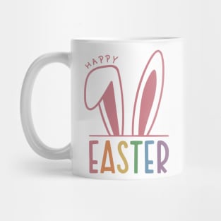 Happy Easter Bunny Ears Mug